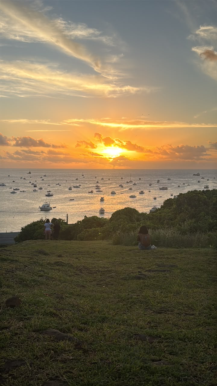 Onde ver o pôr do sol em Fernando de Noronha